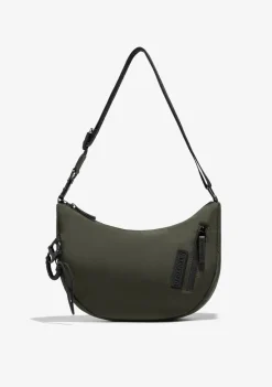 D.Franklin Round Nylon Crossbody Bag Green|Damen Taschen