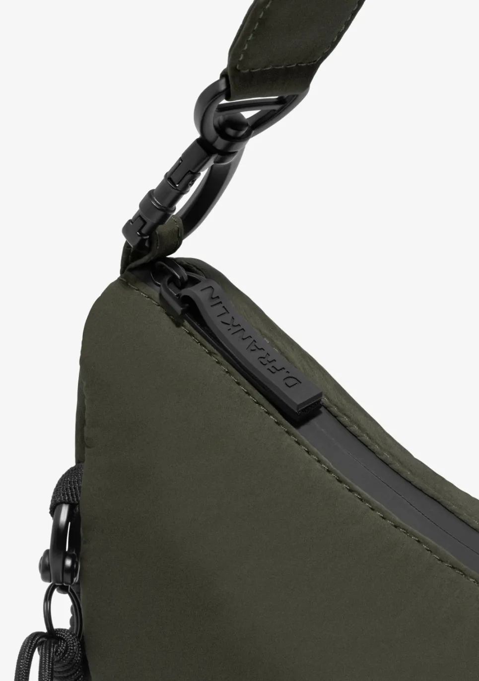 D.Franklin Round Nylon Crossbody Bag Green|Damen Taschen