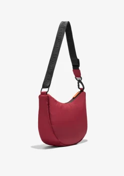 D.Franklin Round Nylon Crossbody Bag Red + Custom Set Orange|Damen Taschen
