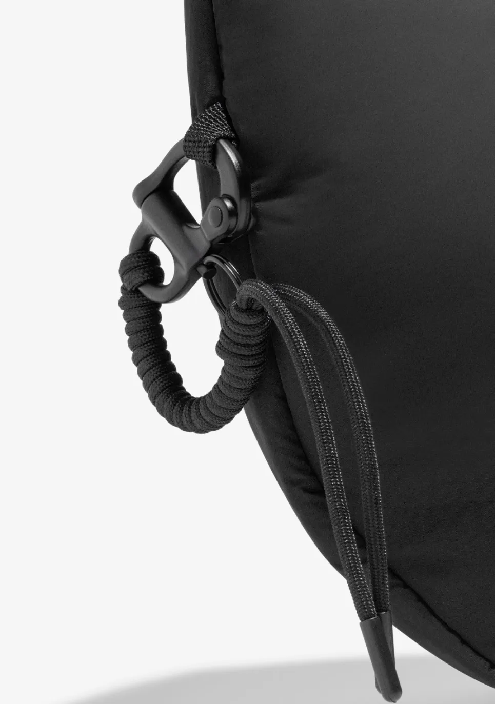 D.Franklin Round Nylon Crossbody Bag Black + Custom Set Fuchsia|Damen Taschen