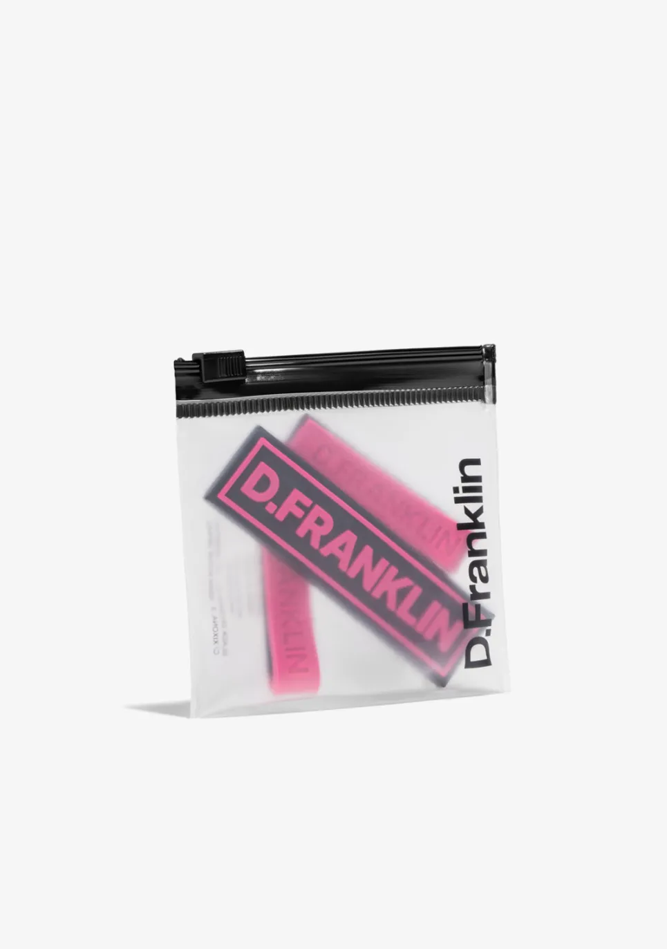 D.Franklin Round Nylon Crossbody Bag Black + Custom Set Fuchsia|Damen Taschen