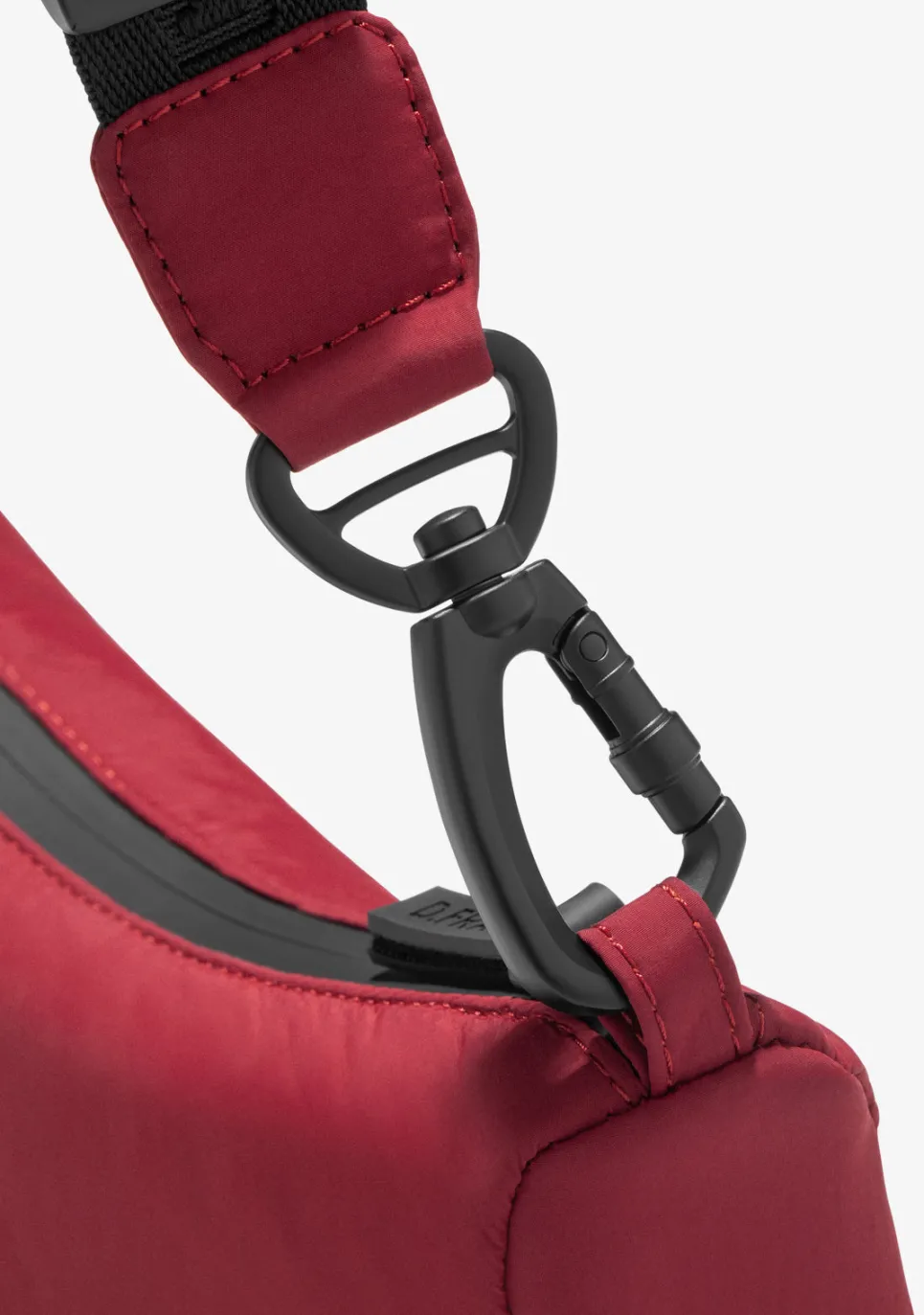 D.Franklin Round Nylon Crossbody Bag Red|Damen Taschen