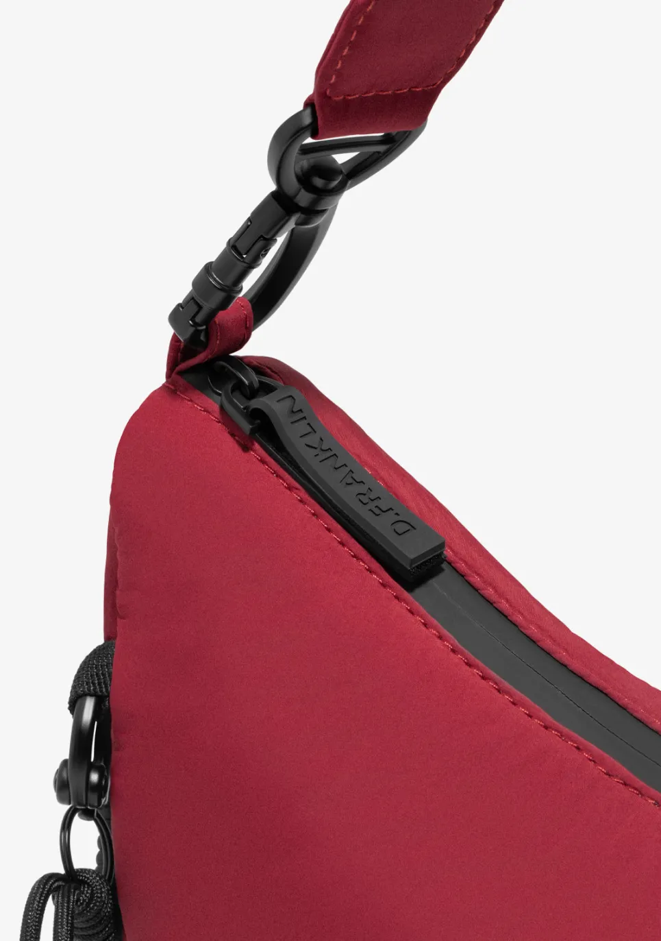 D.Franklin Round Nylon Crossbody Bag Red|Damen Taschen