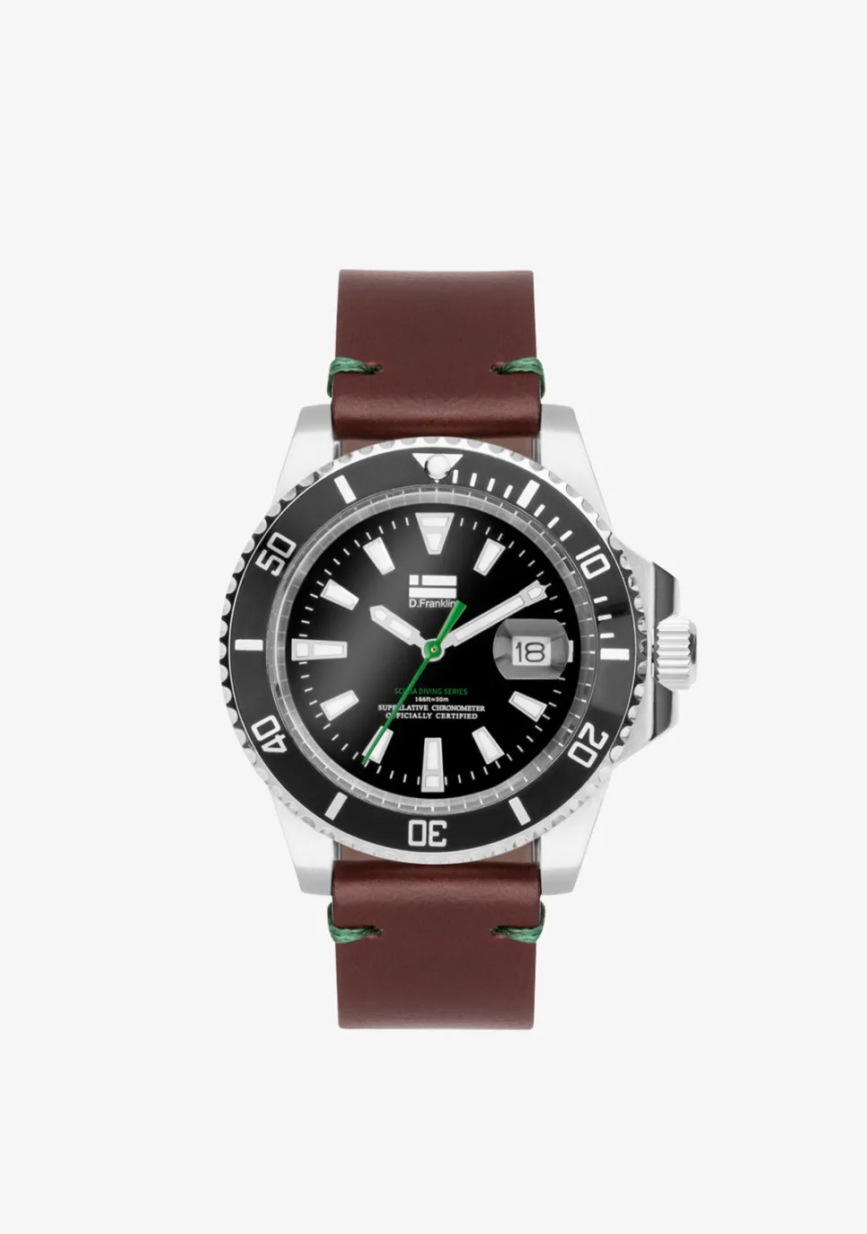 D.Franklin Scuba Diving Brown Steel Black / Black|Damen Mehr Zubehör|Mehr Zubehör