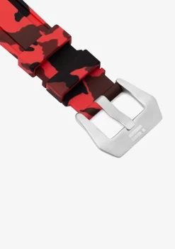 D.Franklin Silicone Band Camo Red|Damen Mehr Zubehör|Mehr Zubehör