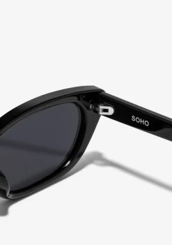 D.Franklin Soho Black / Black|Damen Cat Eye Sonnenbrillen