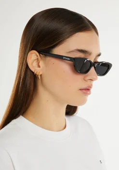 D.Franklin Soho Black / Black|Damen Cat Eye Sonnenbrillen