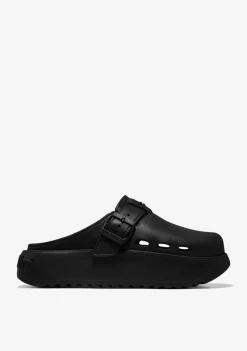 D.Franklin Sonax Clog Black|Damen Sandalen