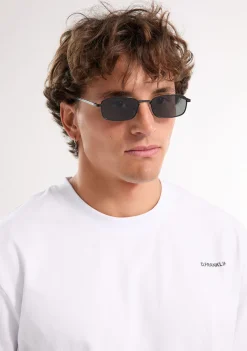 D.Franklin Square Legacy Black / Black|Damen Eckige Sonnenbrillen|Eckige Sonnenbrillen