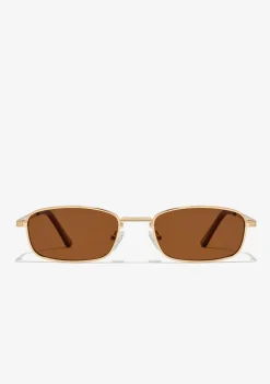 D.Franklin Square Legacy Gold / Amber|Damen Eckige Sonnenbrillen|Eckige Sonnenbrillen