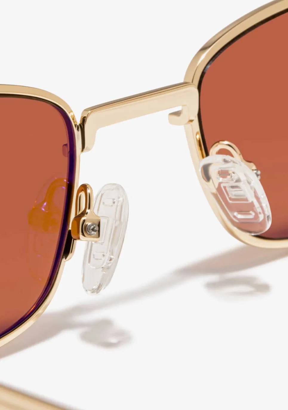 D.Franklin Square Legacy Gold / Amber|Damen Eckige Sonnenbrillen|Eckige Sonnenbrillen