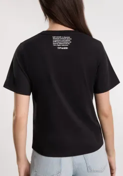 D.Franklin St. Denis Club T-Shirt Black / White|Damen T-Shirts