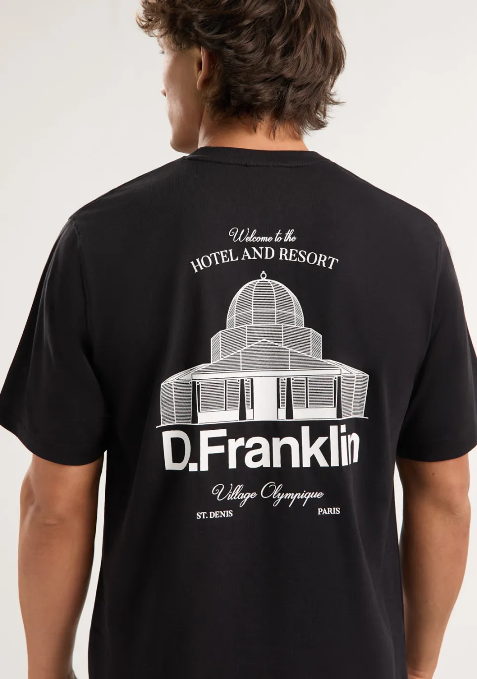 D.Franklin St. Denis T-Shirt Black / White|Herren T-Shirts