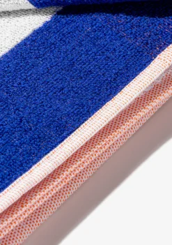 D.Franklin Summer Club Jacquard Beach Towel White|Damen Handtücher|Handtücher
