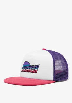 D.Franklin Sunset Cap Red|Damen Kappen|Kappen