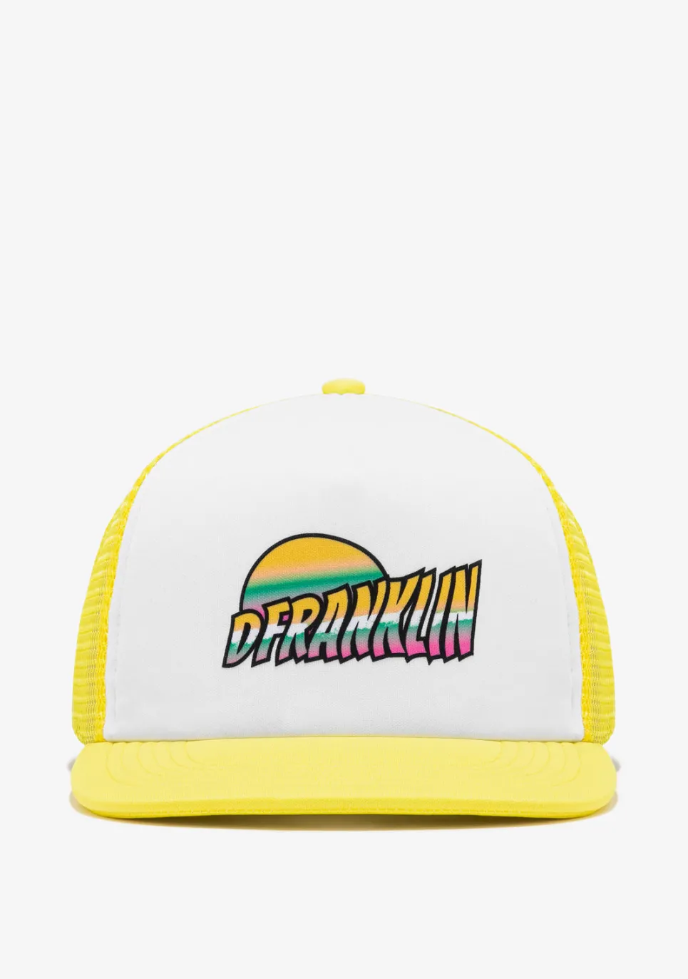 D.Franklin Sunset Cap Yellow|Damen Kappen|Kappen