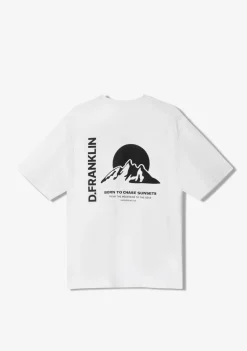 D.Franklin Sunsets T-Shirt White / Black|Herren T-Shirts