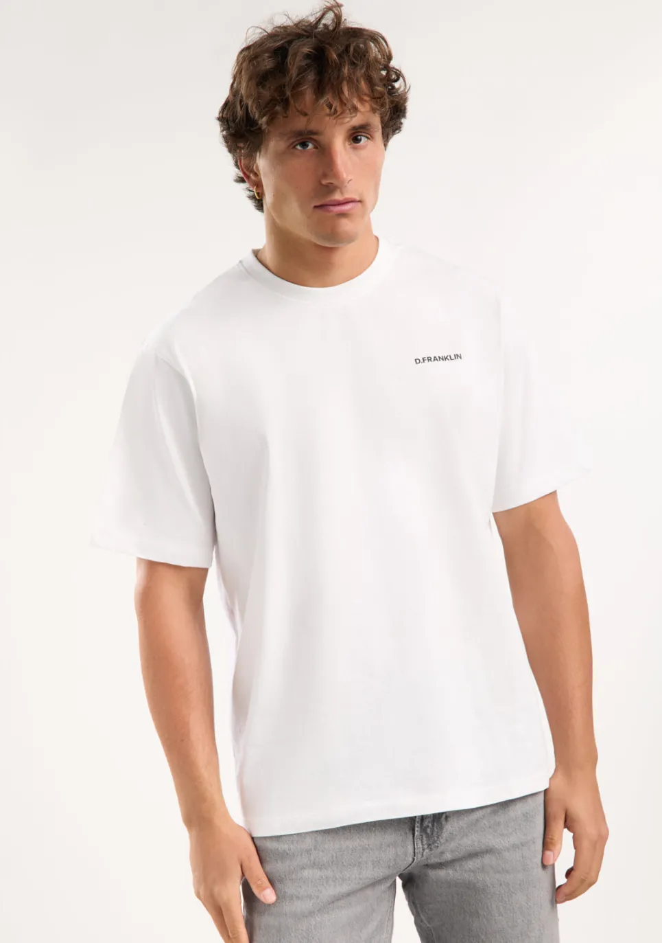 D.Franklin Sunsets T-Shirt White / Black|Herren T-Shirts