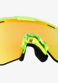 D.Franklin Thunder Fifty Neon Yellow / Gold Revo|Damen Sport-Sonnenbrillen|Sport-Sonnenbrillen