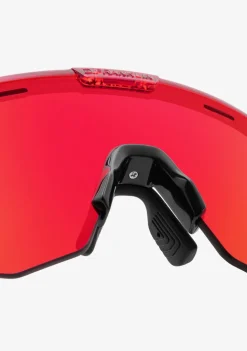 D.Franklin Thunder Fifty Trans Red / Red Revo|Damen Sport-Sonnenbrillen|Sport-Sonnenbrillen
