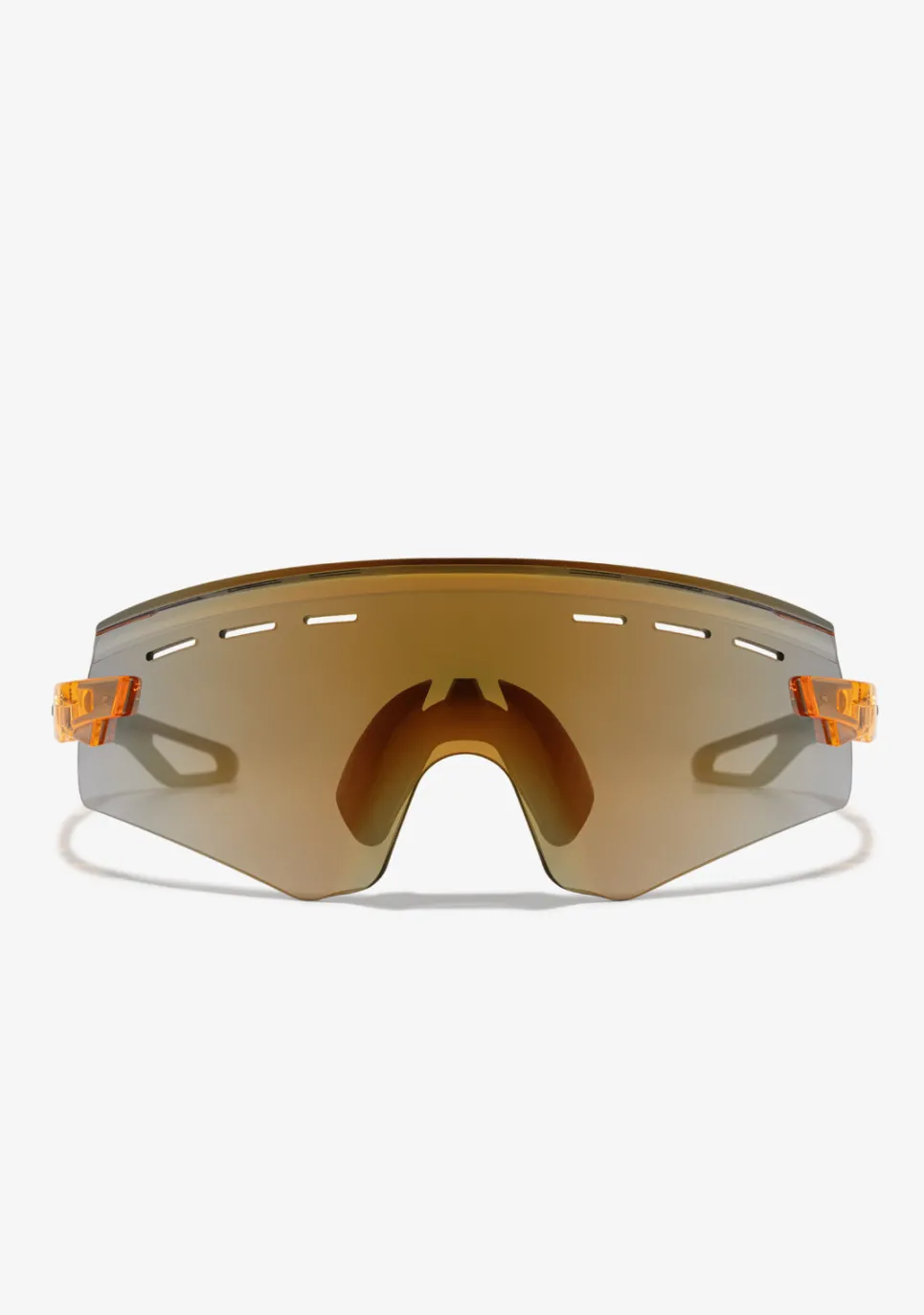 D.Franklin Thunder Rimless Orange / Gold Revo|Damen Sport-Sonnenbrillen|Sport-Sonnenbrillen