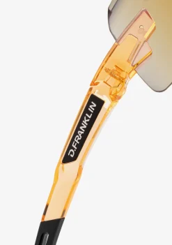 D.Franklin Thunder Rimless Orange / Gold Revo|Damen Sport-Sonnenbrillen|Sport-Sonnenbrillen