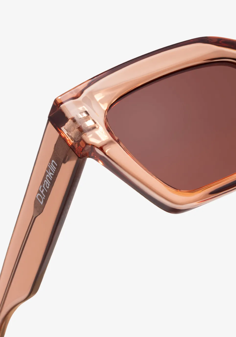 D.Franklin Tokyo Brown / Brown|Damen Eckige Sonnenbrillen|Eckige Sonnenbrillen