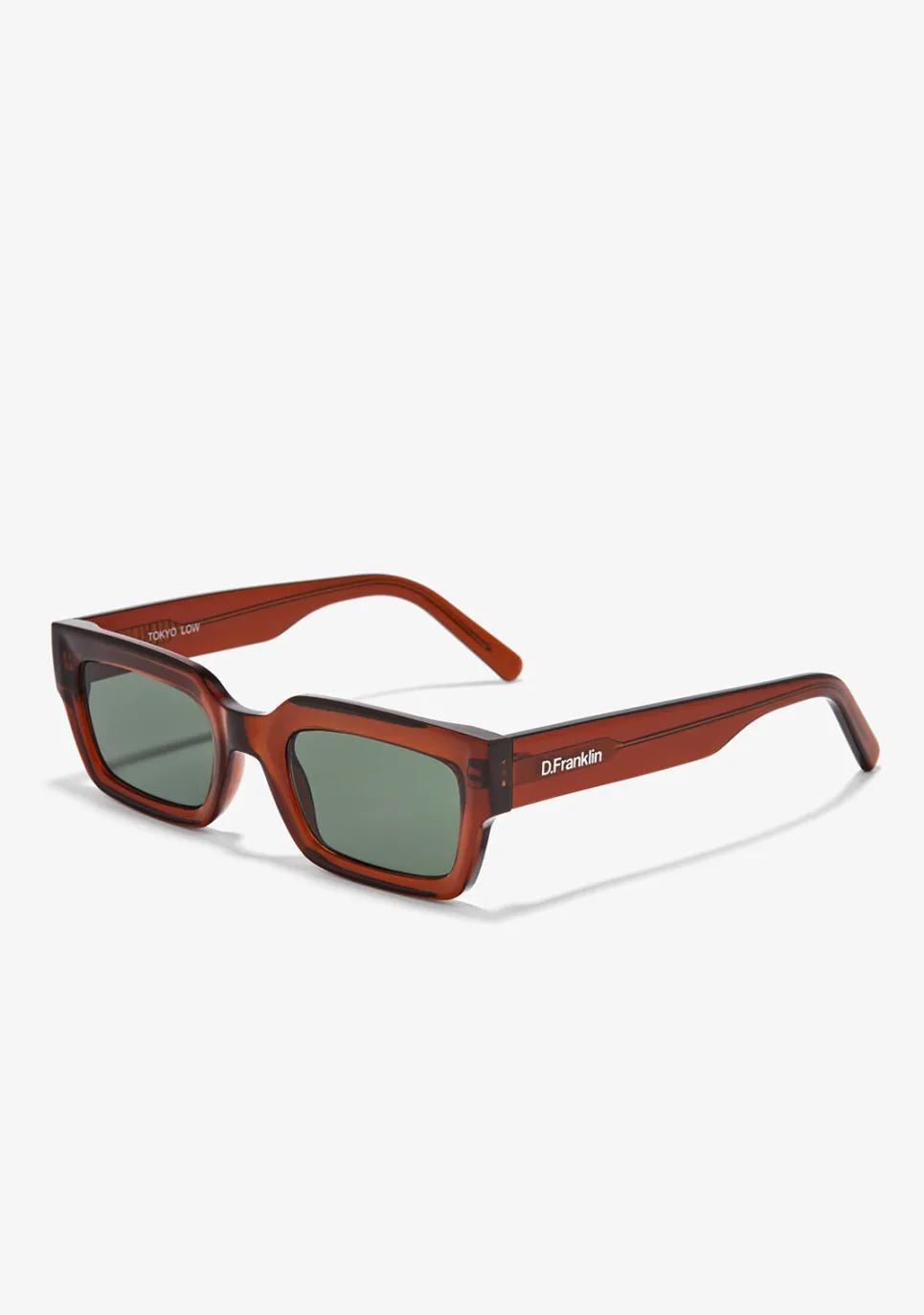 D.Franklin Tokyo Low Rust / G15|Damen Eckige Sonnenbrillen|Eckige Sonnenbrillen