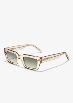 D.Franklin Tokyo Low Sand / Gradient Green|Damen Eckige Sonnenbrillen|Eckige Sonnenbrillen
