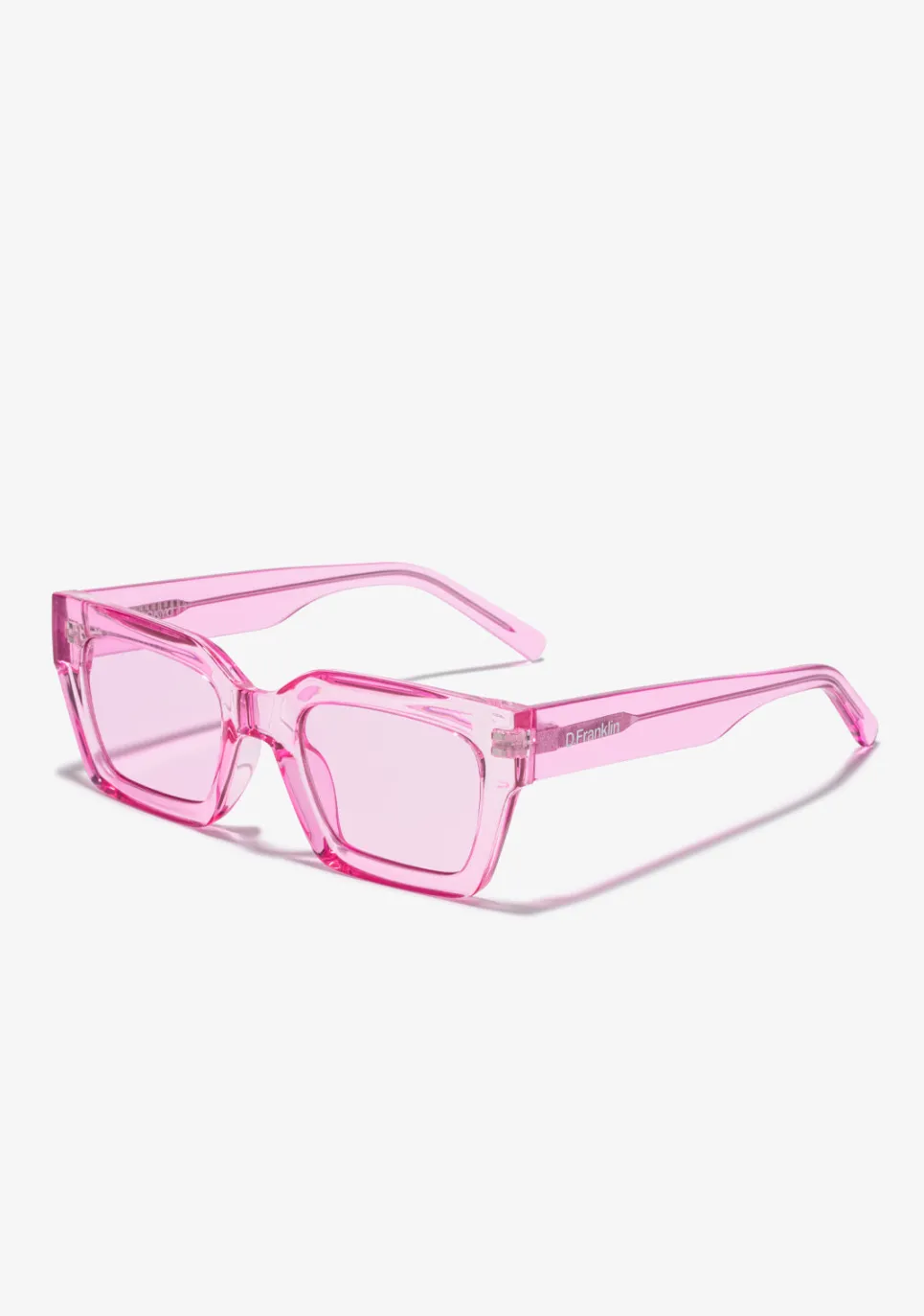 D.Franklin Tokyo Pink / Pink|Damen Eckige Sonnenbrillen|Eckige Sonnenbrillen