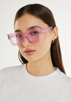 D.Franklin Tokyo Pink / Pink|Damen Eckige Sonnenbrillen|Eckige Sonnenbrillen