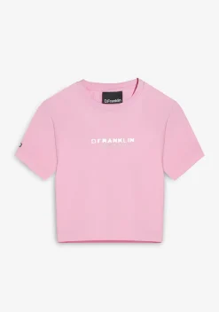 D.Franklin Tomorrow Cropped T-Shirt Pink|Damen T-Shirts