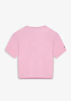 D.Franklin Tomorrow Cropped T-Shirt Pink|Damen T-Shirts