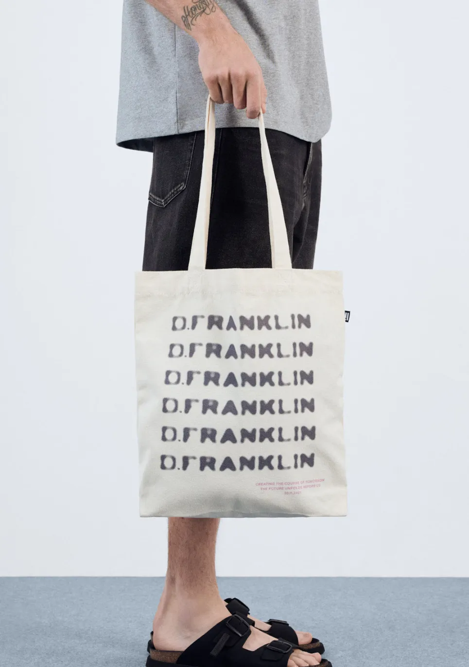 D.Franklin Tomorrow Tote Bag Natural|Damen Taschen