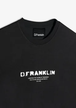 D.Franklin Tomorrow T-Shirt Black / White|Damen T-Shirts|T-Shirts