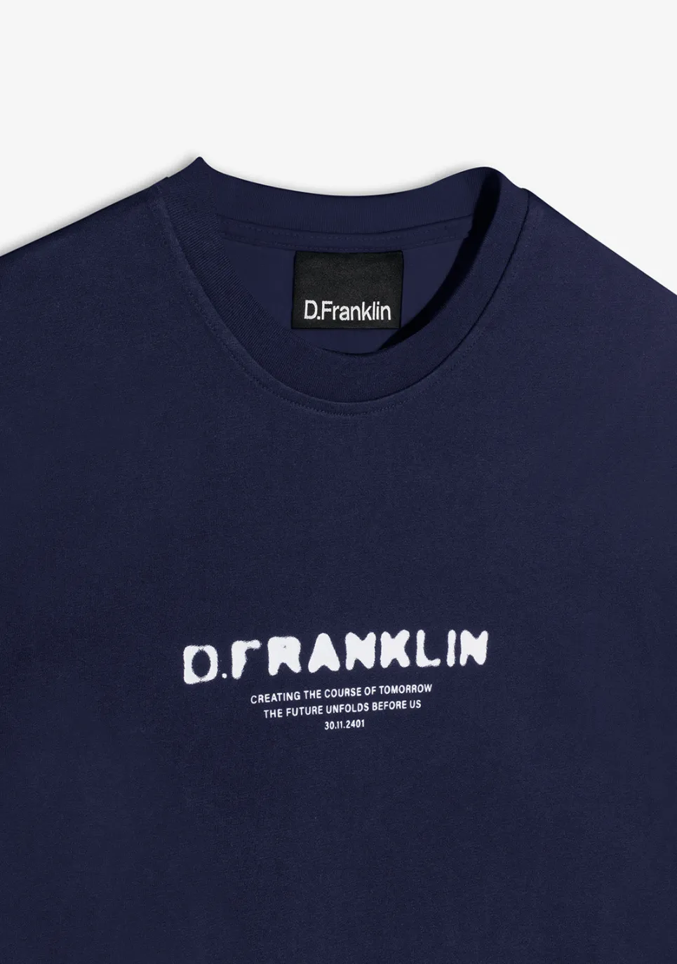 D.Franklin Tomorrow T-Shirt Navy / White|Damen T-Shirts|T-Shirts