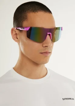 D.Franklin Tsunami Fuchsia Chrome / Purple Revo|Damen Sport-Sonnenbrillen|Sport-Sonnenbrillen
