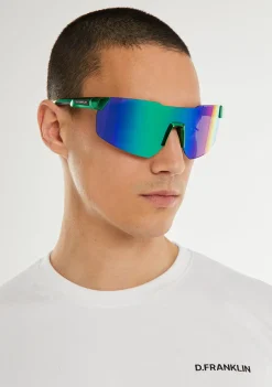 D.Franklin Tsunami Green Chrome / Green Revo|Damen Sport-Sonnenbrillen|Sport-Sonnenbrillen