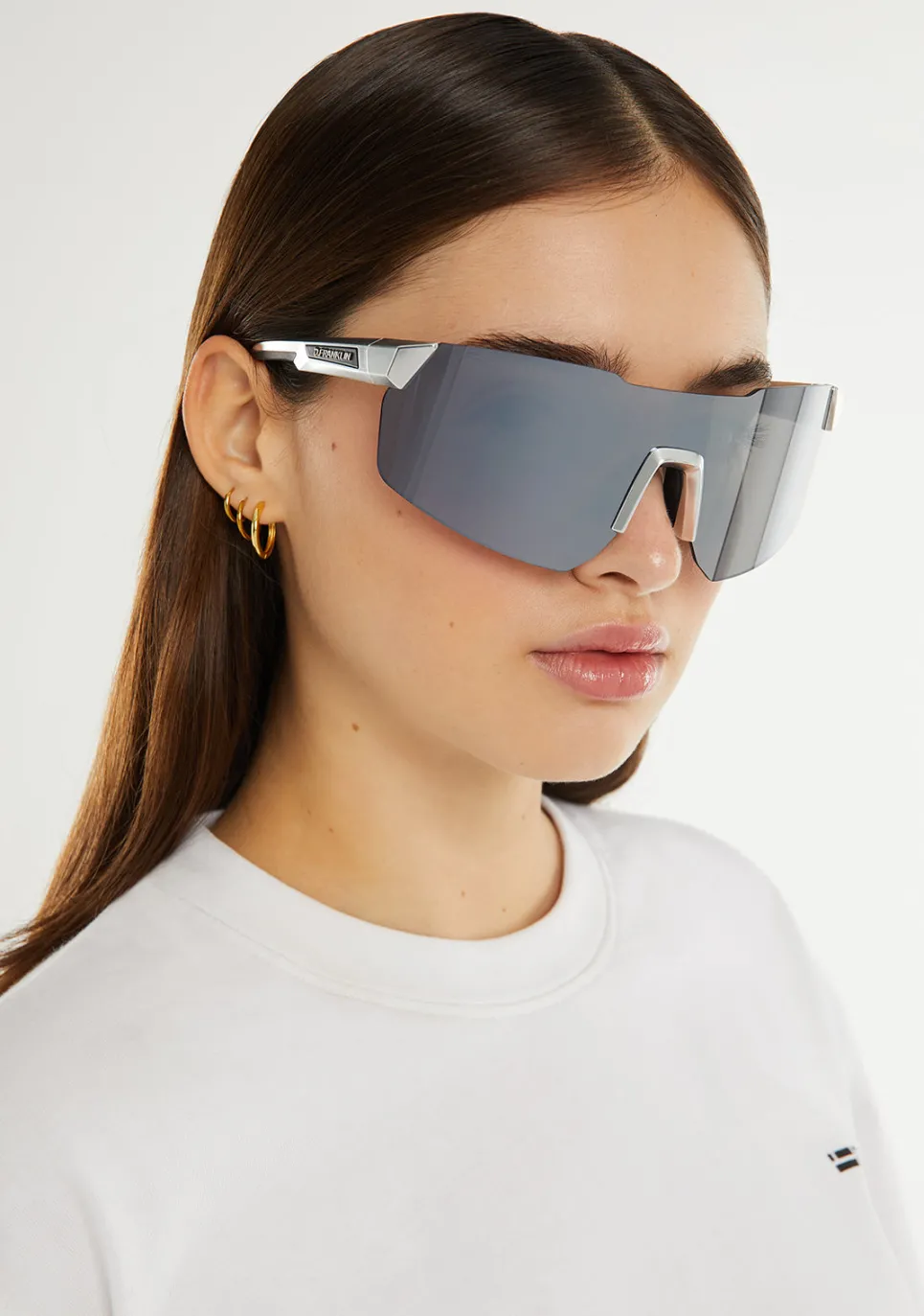 D.Franklin Tsunami Silver Chrome / Silver Revo|Damen Sport-Sonnenbrillen|Sport-Sonnenbrillen