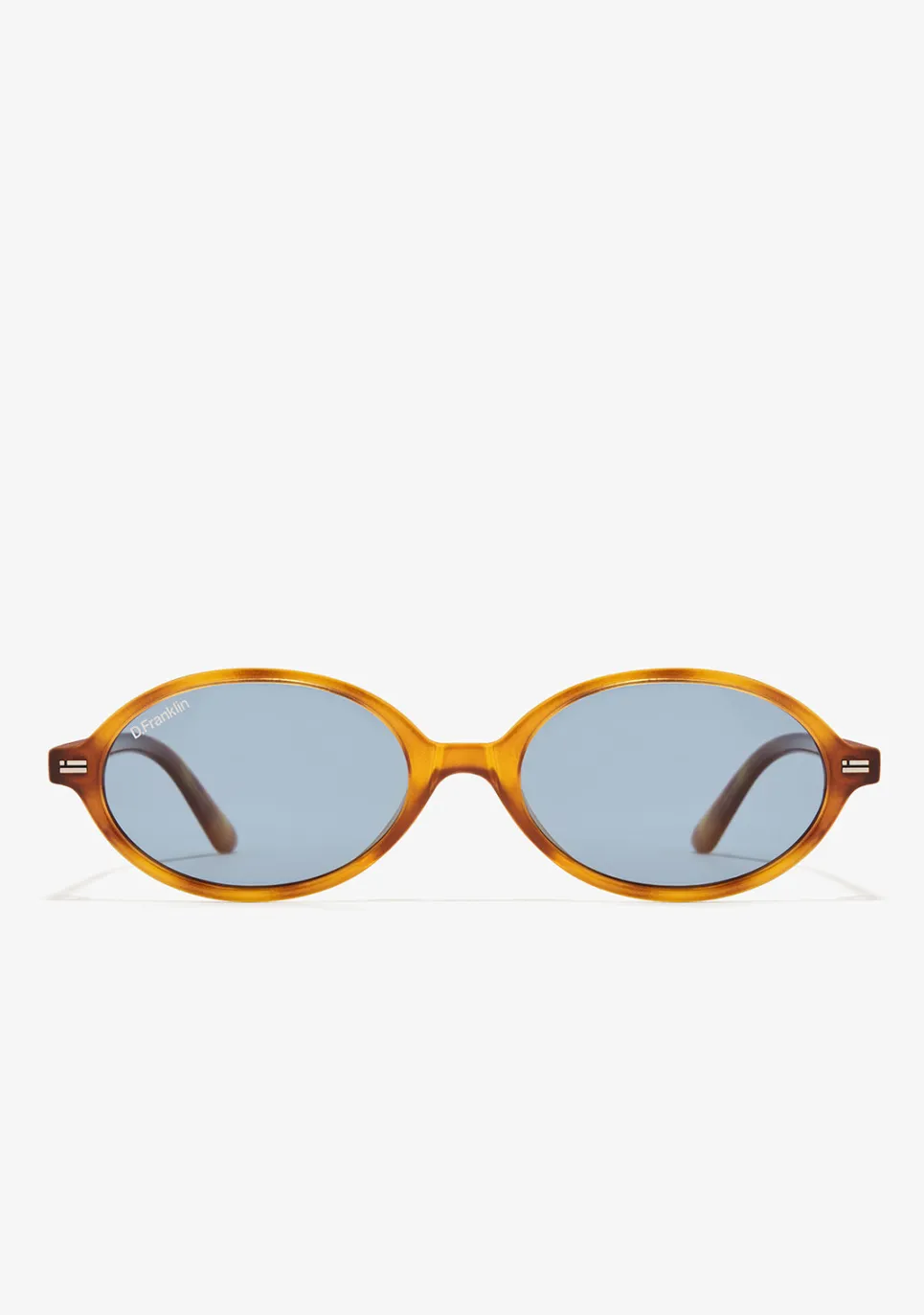 D.Franklin Ultra Light Ellipse Amber Tort / Blue|Damen Ovale Sonnenbrillen|Ovale Sonnenbrillen