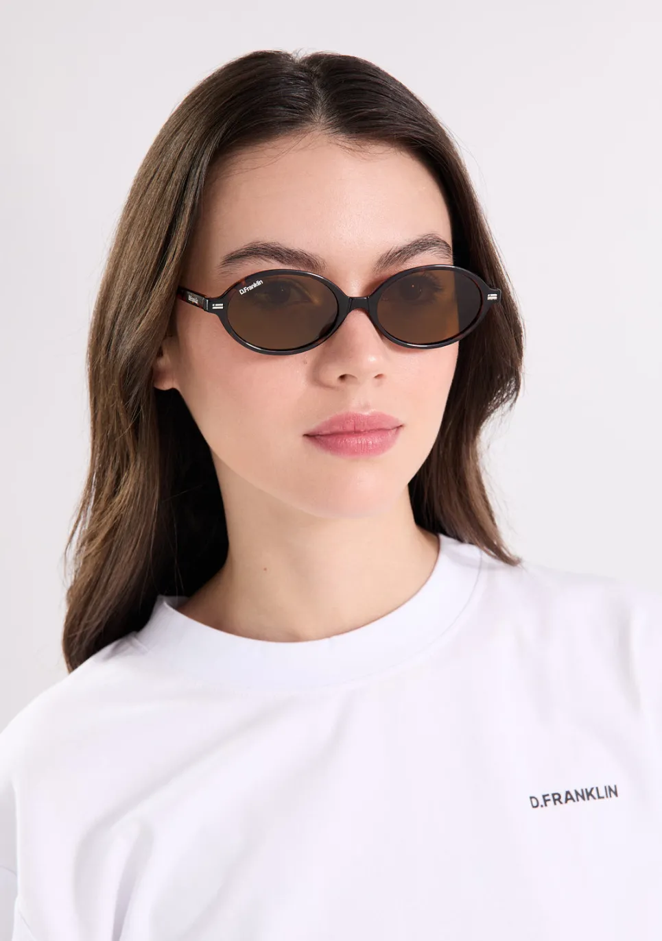 D.Franklin Ultra Light Ellipse Tort / Brown|Damen Ovale Sonnenbrillen|Ovale Sonnenbrillen