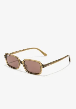 D.Franklin Ultra Light Landscape Olive / Brown|Damen Eckige Sonnenbrillen|Polarisierte Sonnenbrillen