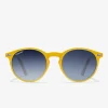 D.Franklin Ultra Light Max Honey / Grad Blue|Damen Runde Sonnenbrillen|Polarisierte Sonnenbrillen