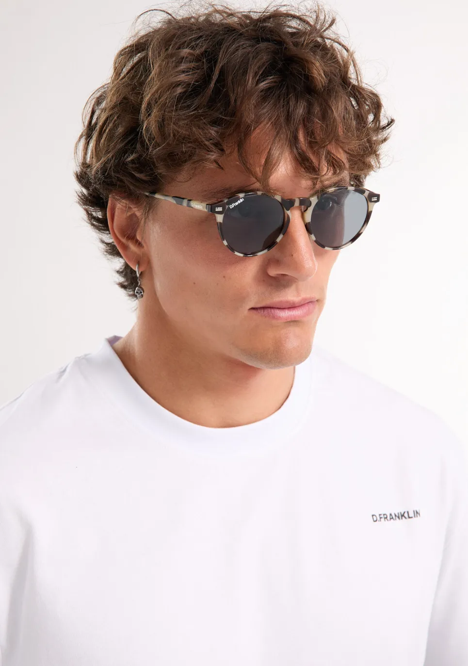 D.Franklin Ultra Light Max Light Tort / Black|Damen Runde Sonnenbrillen|Polarisierte Sonnenbrillen