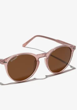 D.Franklin Ultra Light Max Pink / Brown|Damen Runde Sonnenbrillen|Polarisierte Sonnenbrillen