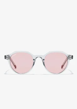 D.Franklin Ultra Light S Round Trans / Trans Red|Damen Runde Sonnenbrillen|Runde Sonnenbrillen
