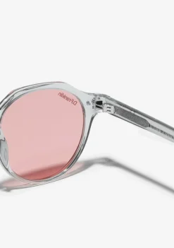 D.Franklin Ultra Light S Round Trans / Trans Red|Damen Runde Sonnenbrillen|Runde Sonnenbrillen