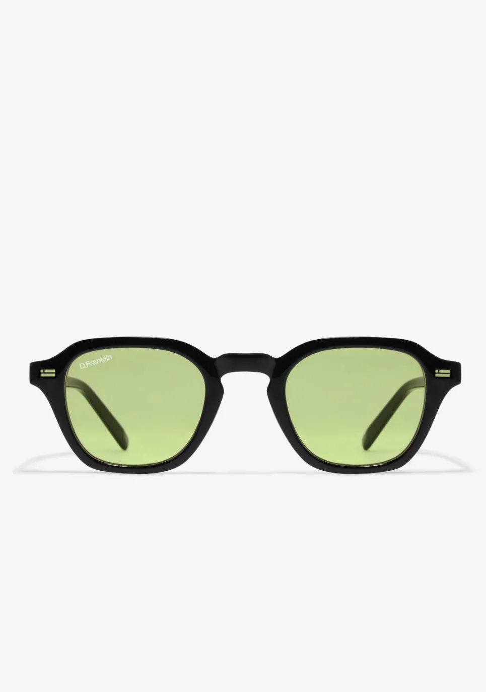 D.Franklin Ultra Light S Square Black / Green|Damen Eckige Sonnenbrillen|Eckige Sonnenbrillen
