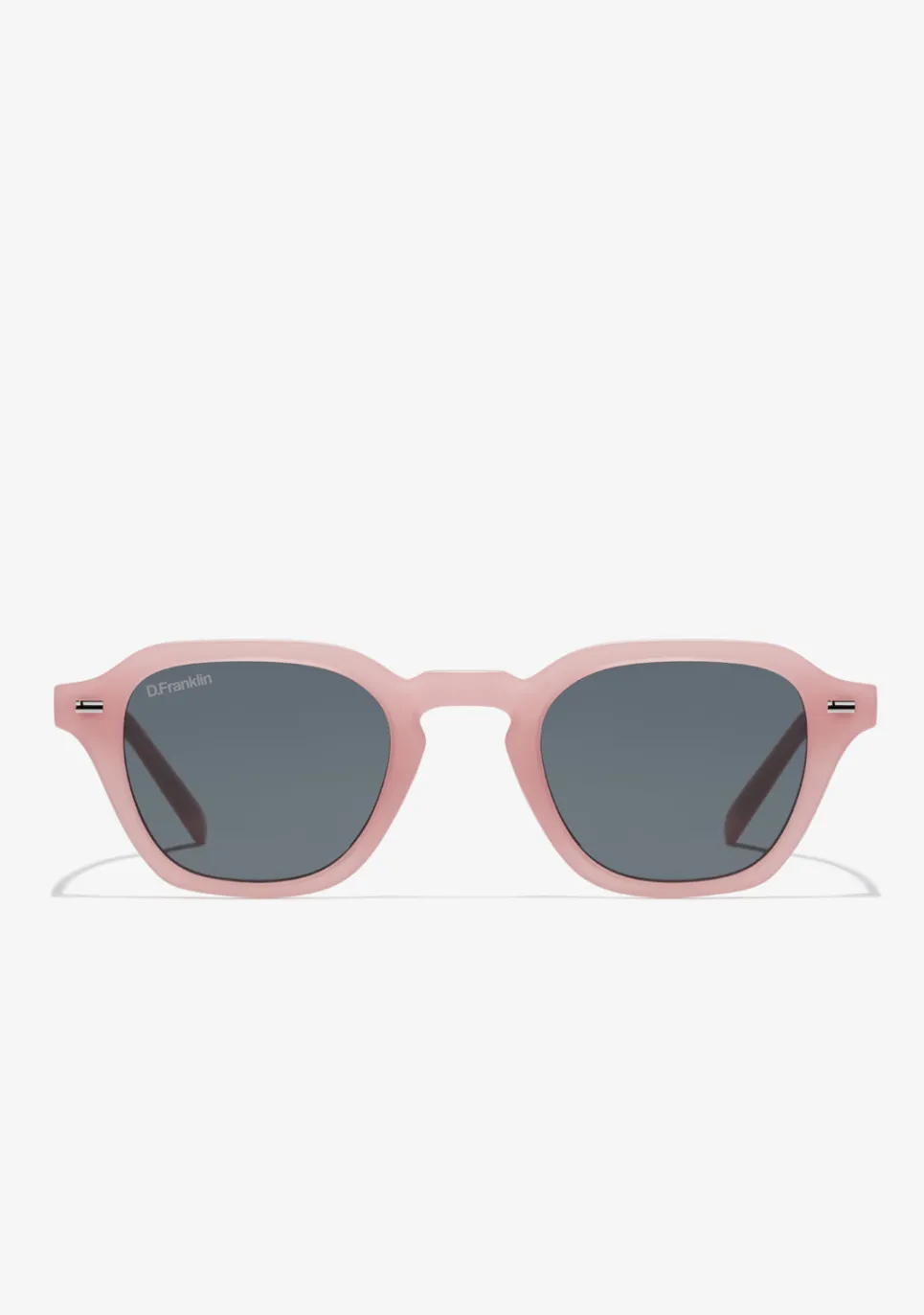 D.Franklin Ultra Light S Square Matte Pink / Smoke Black|Damen Polarisierte Sonnenbrillen|Polarisierte Sonnenbrillen
