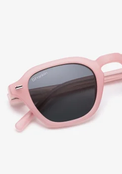 D.Franklin Ultra Light S Square Matte Pink / Smoke Black|Damen Polarisierte Sonnenbrillen|Polarisierte Sonnenbrillen